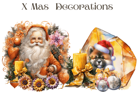 Download Xmas Decoration Clipart No 9 - Xmas Collection