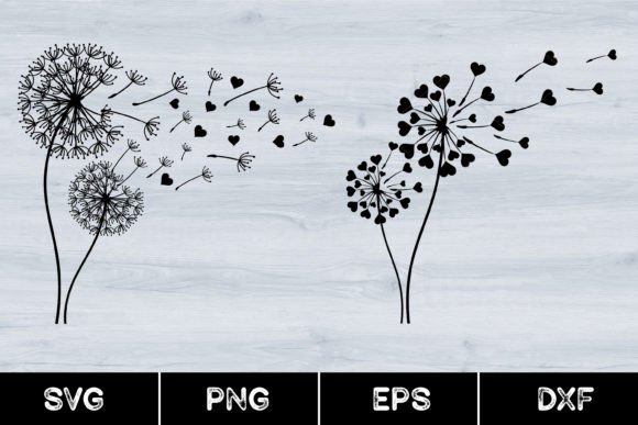 Download Dandelion Svg, Flower Svg, Valentine Svg - Valentine Collection