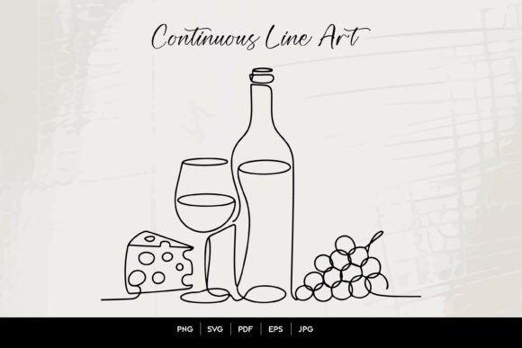 Download Wine and Cheese Line Art - Cheese Collection