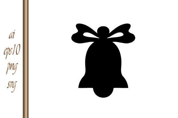 Download Christmas Bell Stencil Clip Art Xmas - Xmas Collection