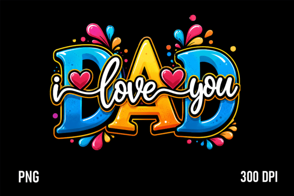 Download I Love You Dad Fathers Day PNG - Fathers day Collection