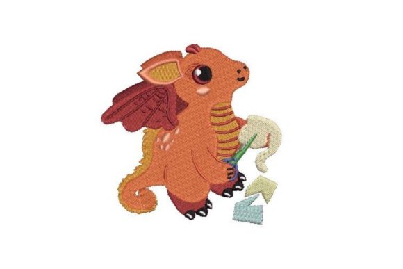 Download Dragon Doing Paper Crafts - Premium Bundle