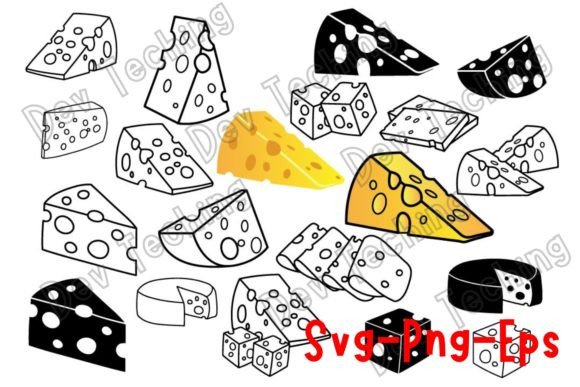 Download Cheese SVG Bundle - Cheese Collection