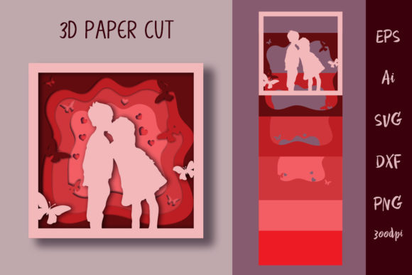 Download Paper Crafts and Postcards. Cut the SVG - Premium Resources