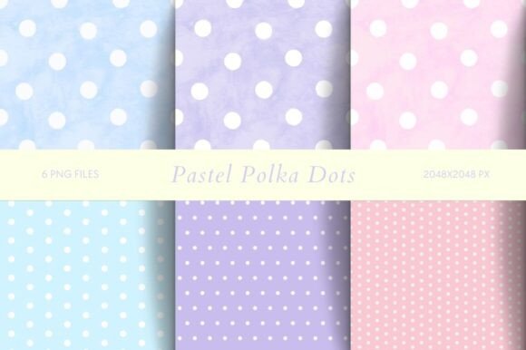 Download Pastel Polka Dots Patterns - Pastel polka dots Collection