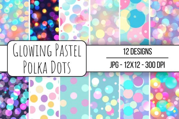 Download Glowing Pastel Polka Dots - Pastel polka dots Collection