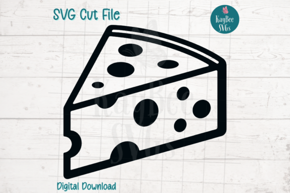 Download Wedge of Cheese SVG Cut File - Cheese Collection